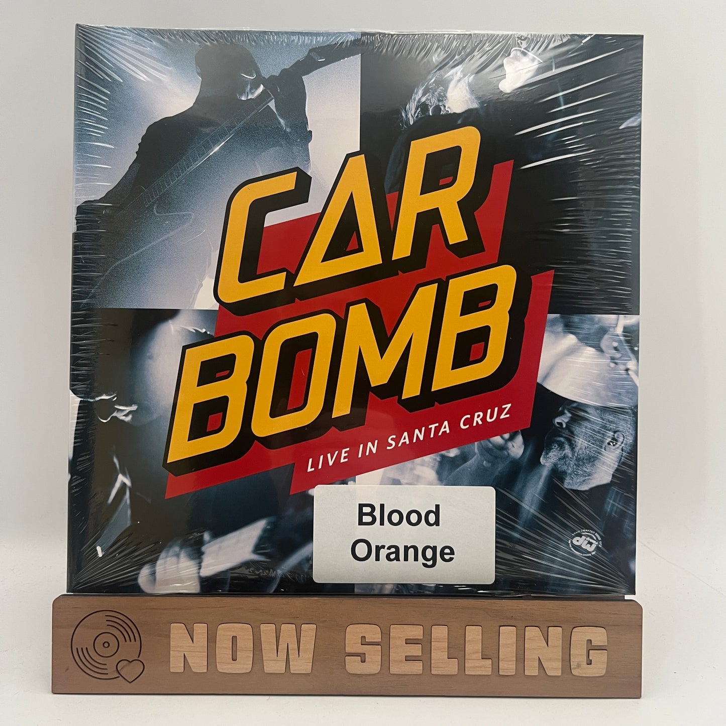 Car Bomb - Live In Santa Cruz Vinyl LP Blood Orange SEALED includes free sticker!