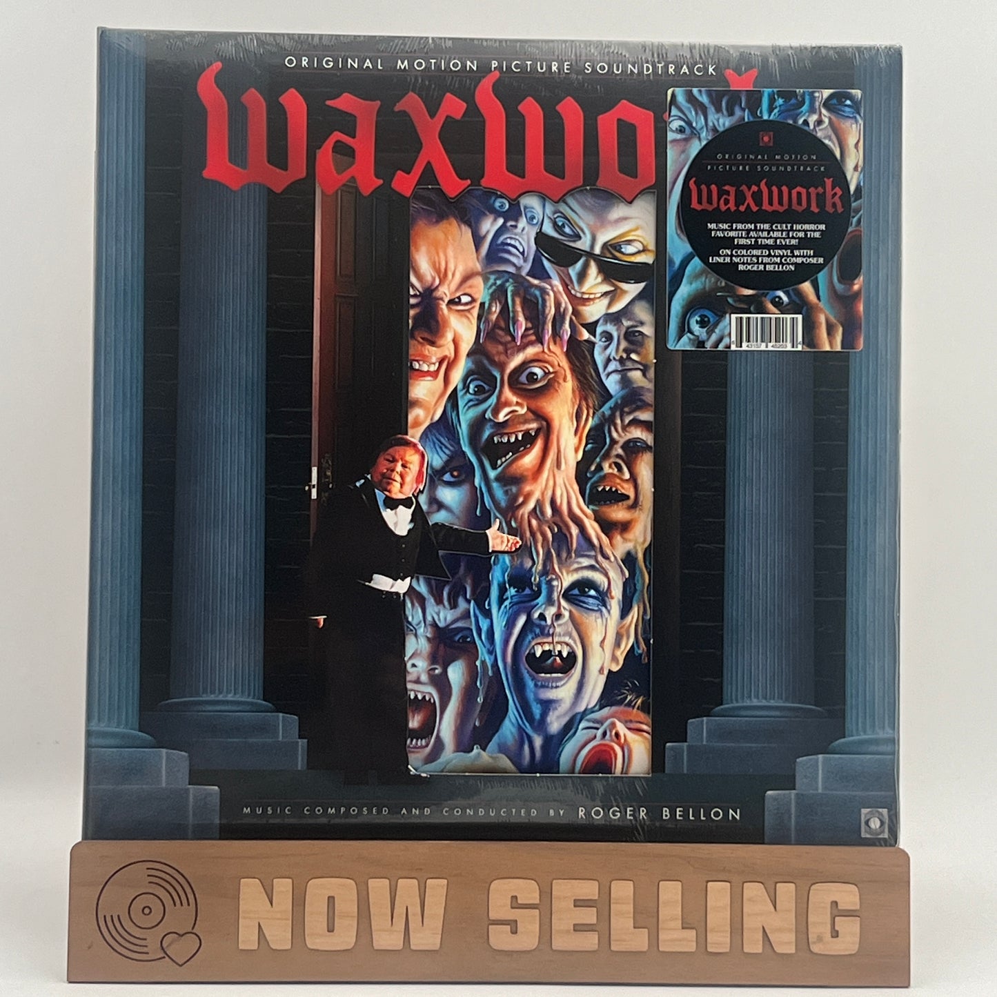 Waxwork Original Motion Picture Soundtrack Vinyl LP Pinwheel SEALED Roger Bellon