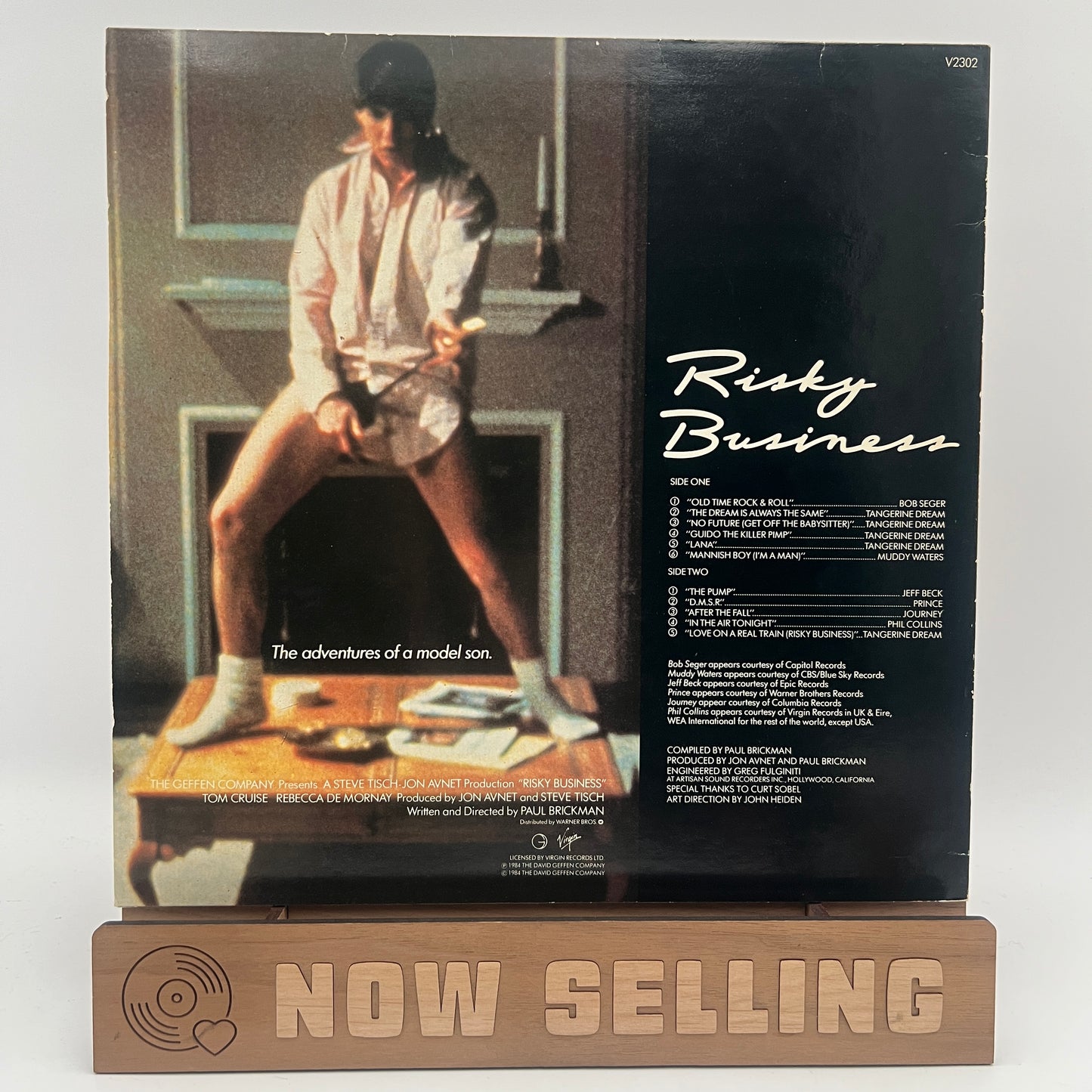 Risky Business Soundtrack Vinyl LP Original 1st Press