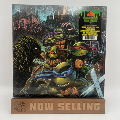 Teenage Mutant Ninja Turtles II Secret Of The Ooze Soundtrack Vinyl LP SEALED Colored