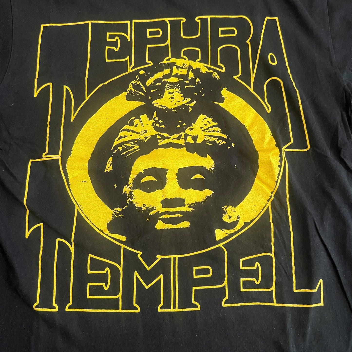 Tephra Band Tempel T-Shirt Size L