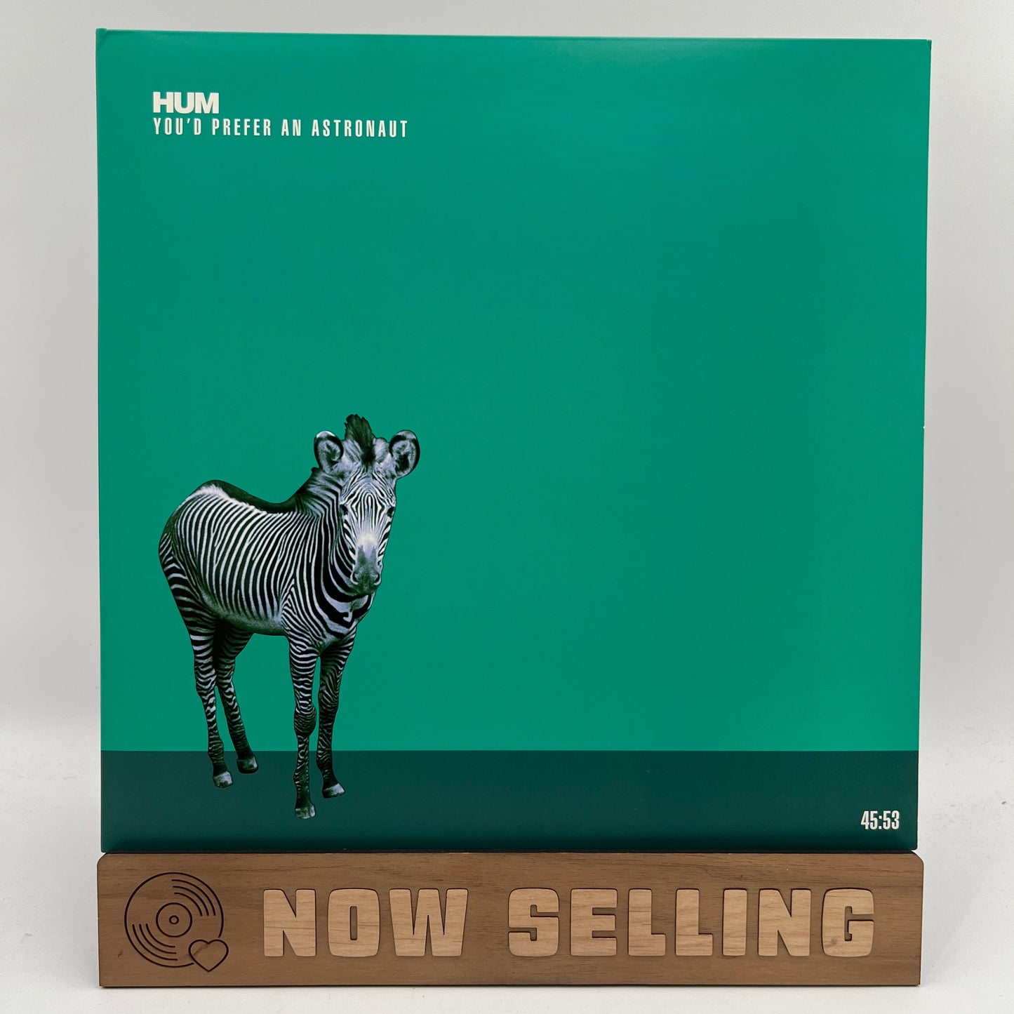 HUM - You'd Prefer An Astronaut Vinyl LP 2013 Reissue Green Translucent SRC