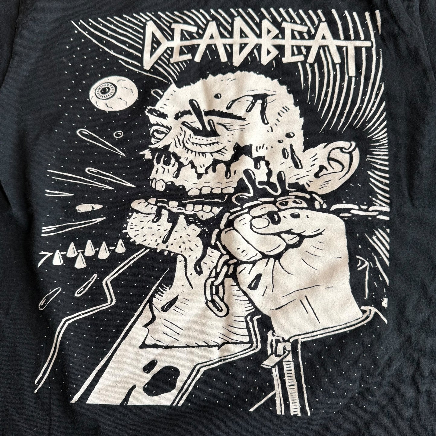 Deadbeat Hardcore Band Shirt Size S Catholic Spit Kent State