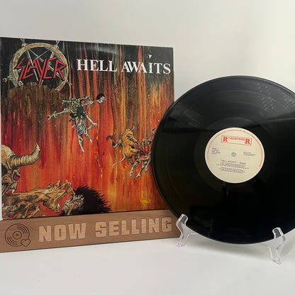 Slayer - Hell Awaits Vinyl LP Original 1st Press Euro Roadrunner Records