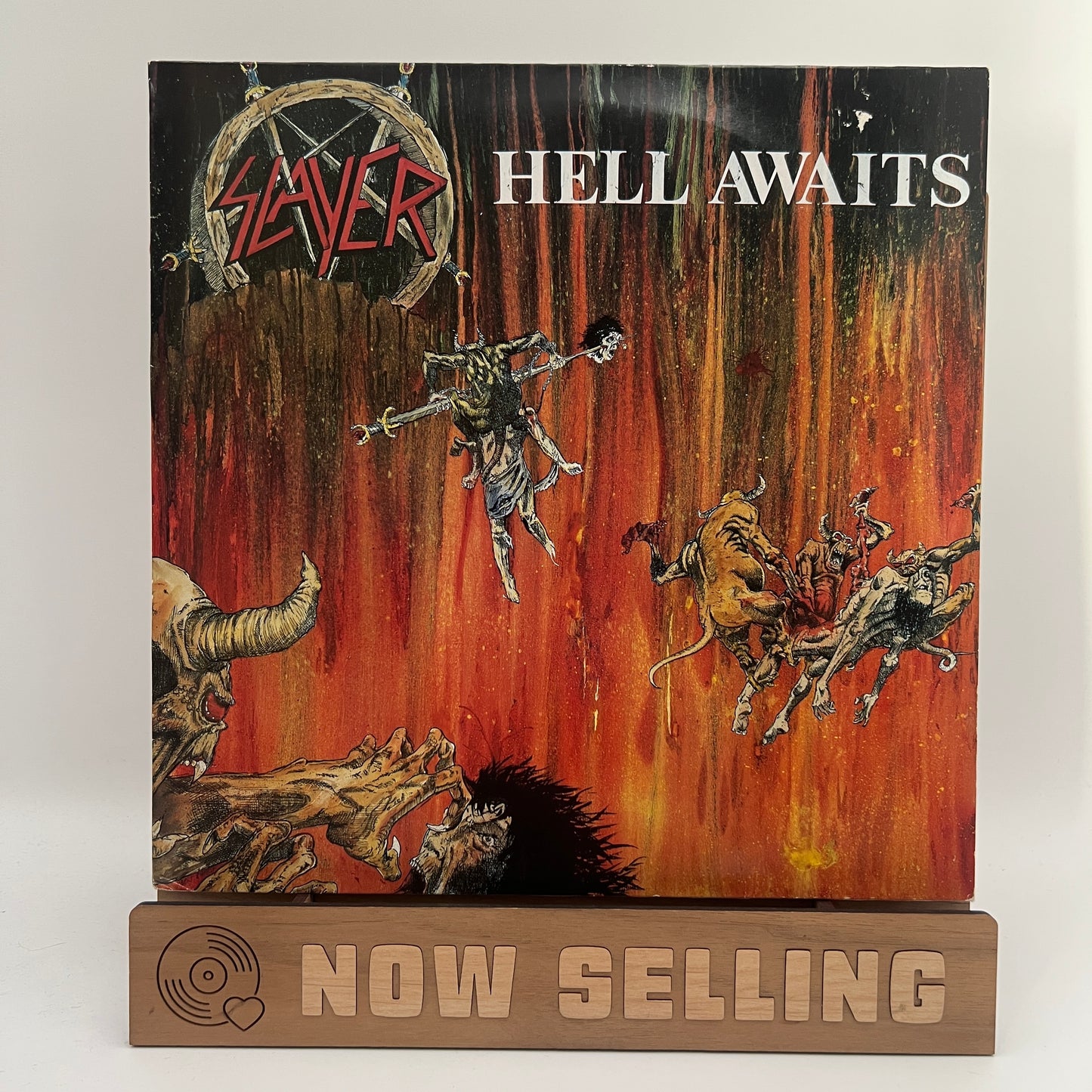 Slayer - Hell Awaits Vinyl LP Original 1st Press Euro Roadrunner Records