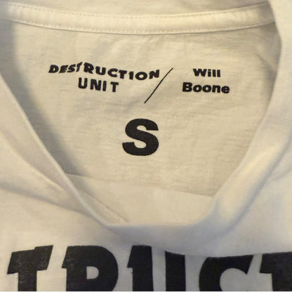 Destruction Unit Band 7 Unit White T-Shirt Size S