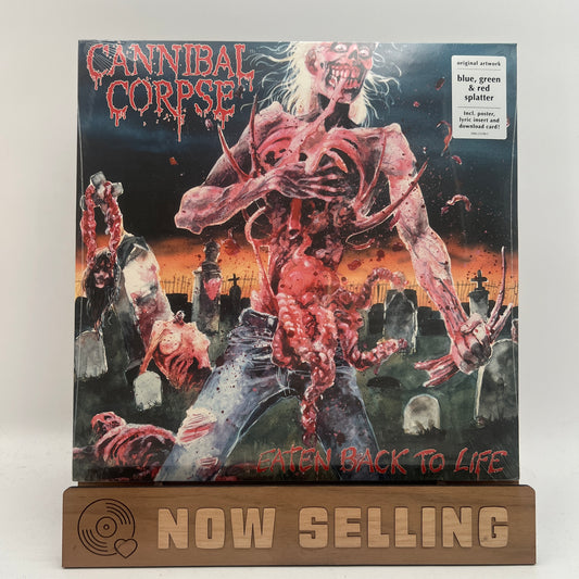 Cannibal Corpse - Eaten Back To Life Vinyl LP Red / Green / Blue Splatter SEALED