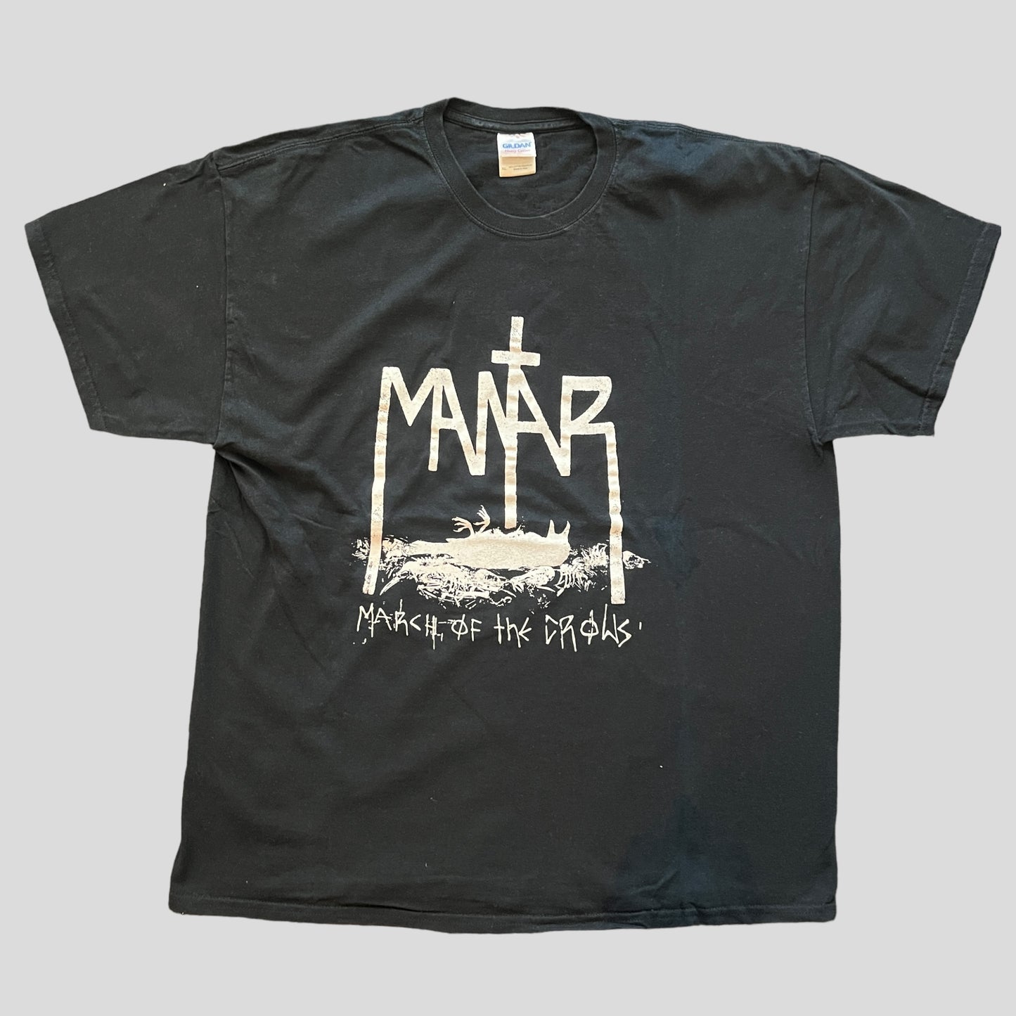 Mantar Band March Of The Crows Death By Burning T-Shirt Size XL