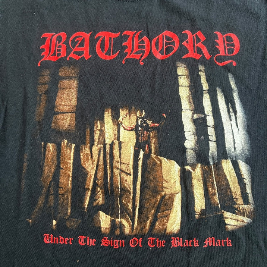 Bathory Band Under The Sign Of The Black Mark T-Shirt Size S