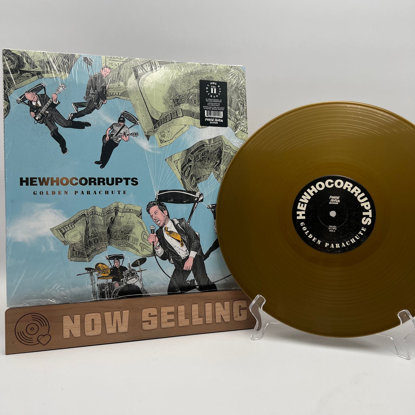 Hewhocorrupts - Golden Parachute Vinyl LP Metallic Gold