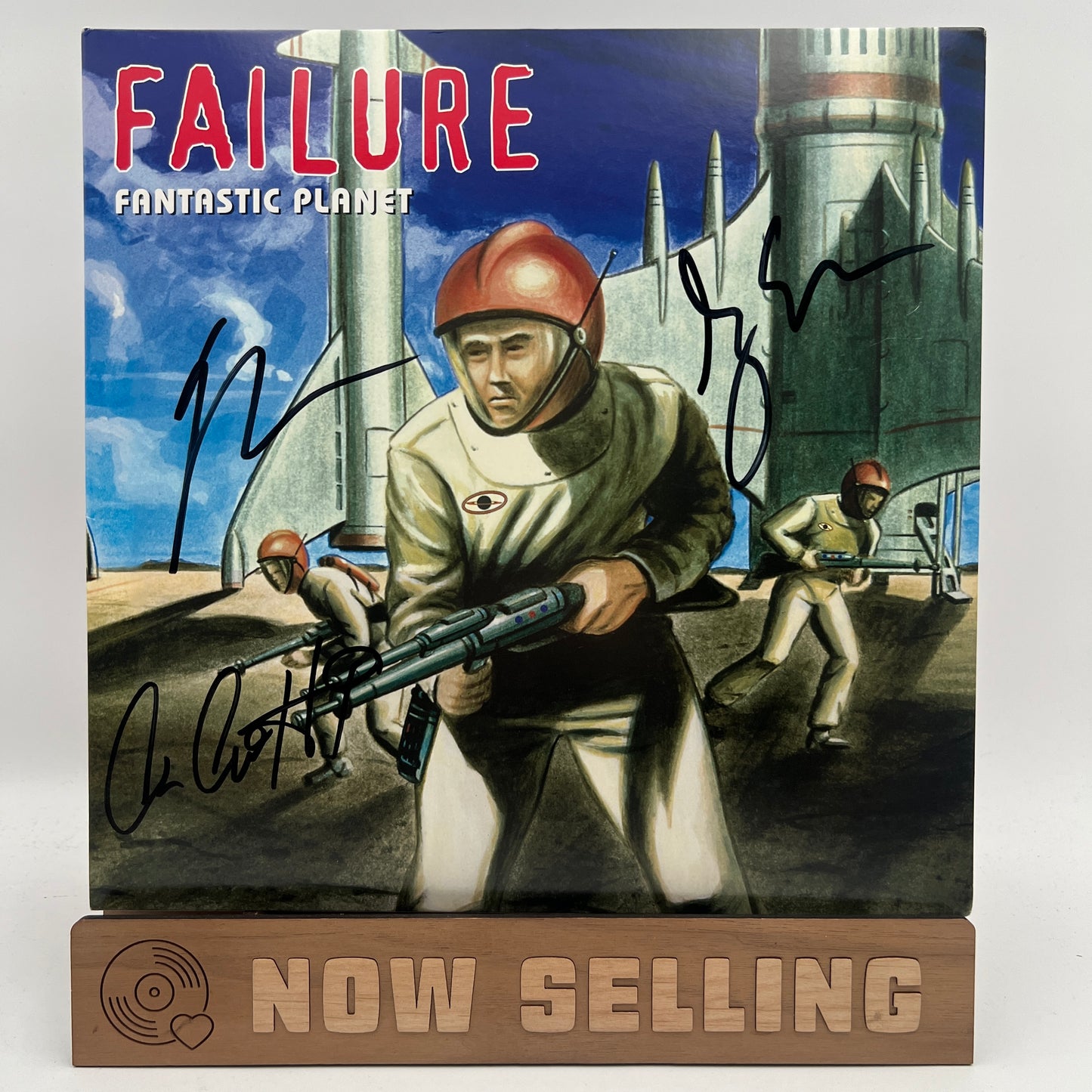 Failure - Fantastic Planet Vinyl LP 2016 Clear SIGNED