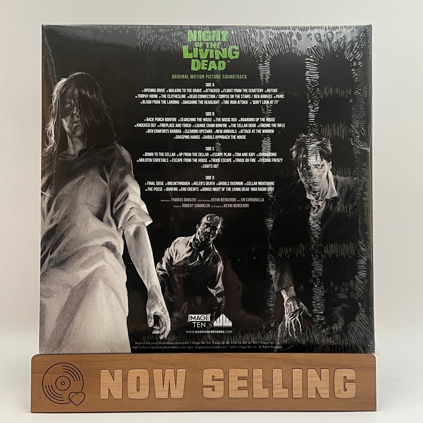 Night Of The Living Dead Soundtrack Vinyl LP Zombie Green Swirl SEALED LITA