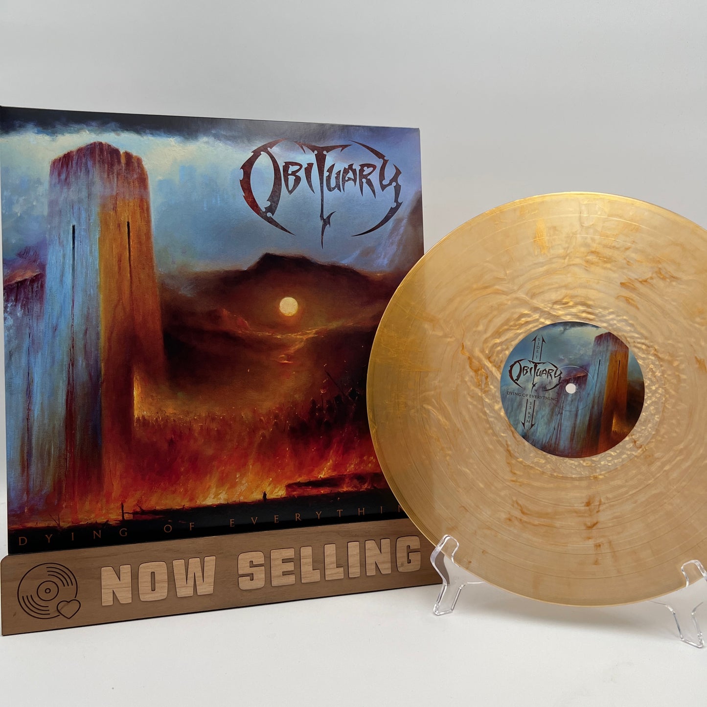 Obituary - Dying Of Everything Vinyl LP Gold Nugget