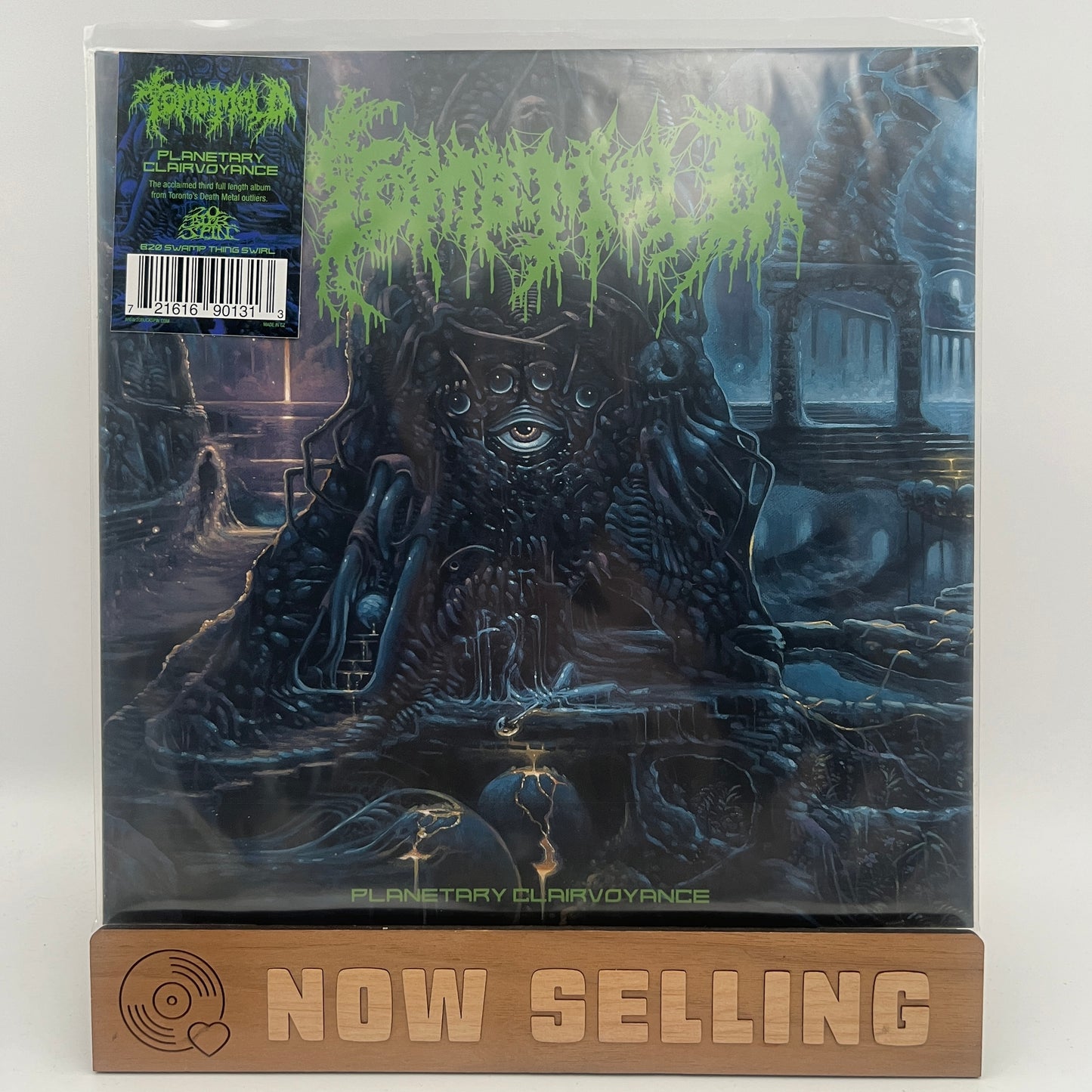 Tomb Mold - Planetary Clairvoyance Vinyl LP Repress Clear Purple Green Swirl