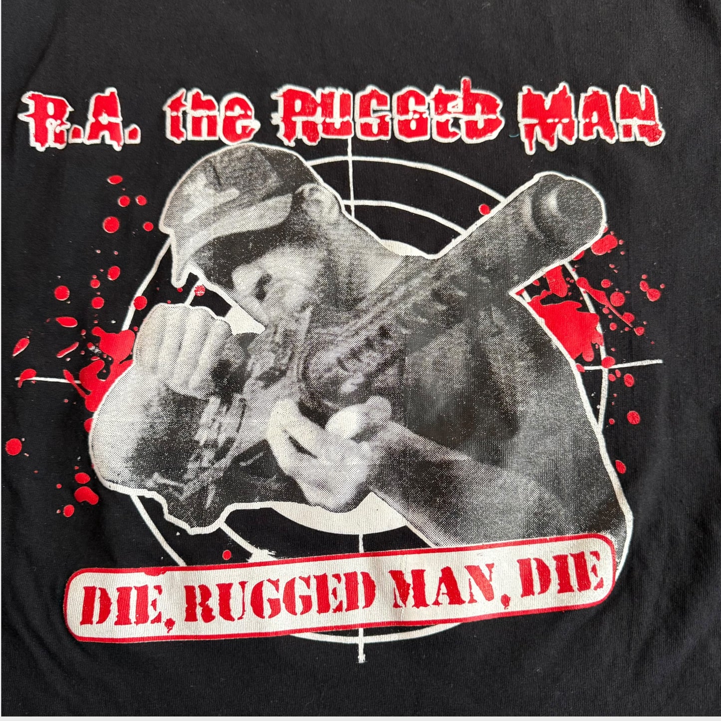 R.A. The Rugged Man Die Rugged Man Die 2004 Vintage T-Shirt Size M