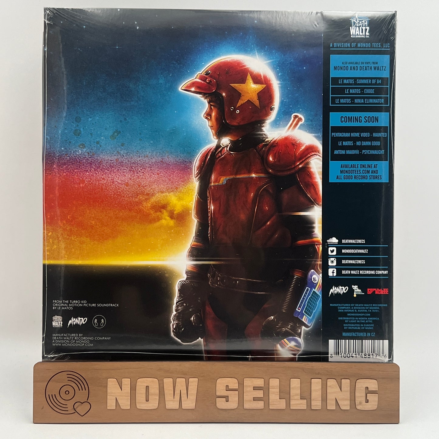 Turbo Kid (Chronicles Of The Wasteland) Soundtrack Vinyl LP Eco SEALED Le Matos