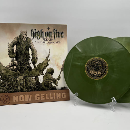 High On Fire - Death Is This Communion Vinyl LP Custom Galaxy Effect