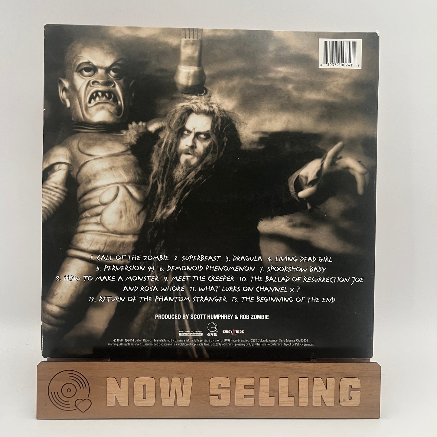 Rob Zombie - Hellbilly Deluxe Vinyl LP Orange Translucent 2014