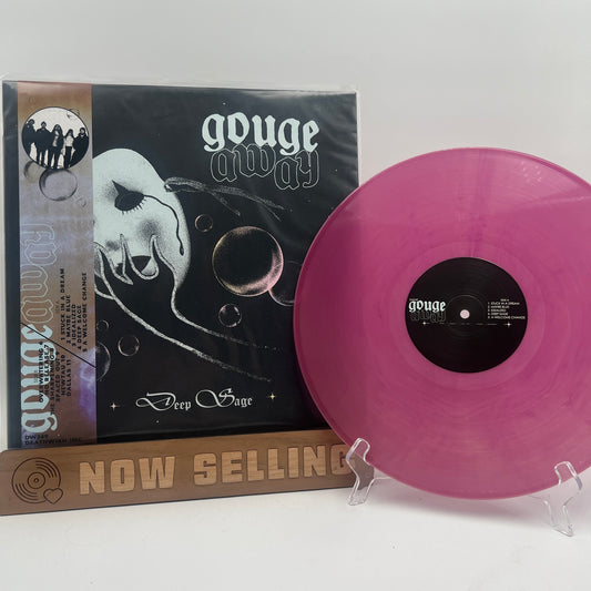 Gouge Away - Deep Sage Vinyl LP Beer / Purple Galaxy