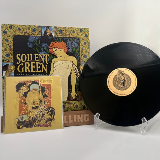 Soilent Green - Sewn Mouth Secrets Vinyl LP w/ 7" Original 1st Press Black