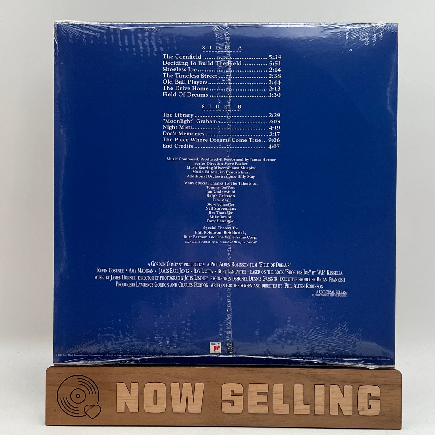 Field Of Dreams Soundtrack Vinyl LP Green SEALED James Horner