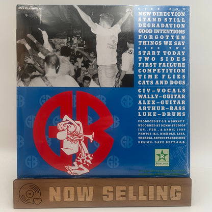 Gorilla Biscuits - Start Today Vinyl LP Reissue Baby Blue SEALED