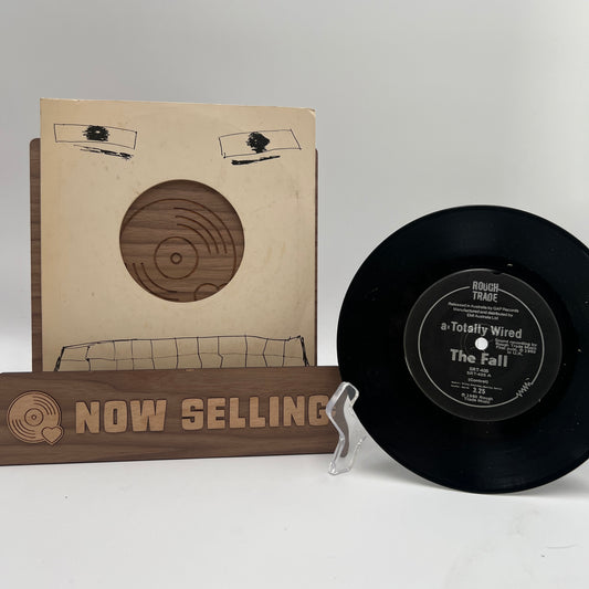 The Fall - Totally Wired Vinyl 7" Original 1st Press Australia Black Labels