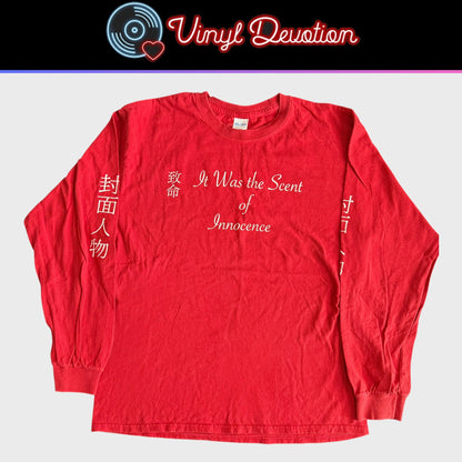 Fatal Jamz Band It Was The Scent Of Innocence Red Long Sleeve T-Shirt Size L