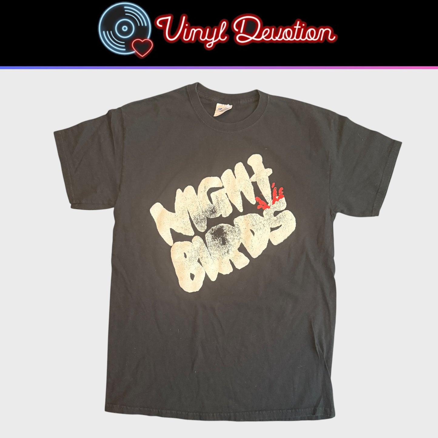 Night Birds Band T-Shirt Size M Screeching Weasel