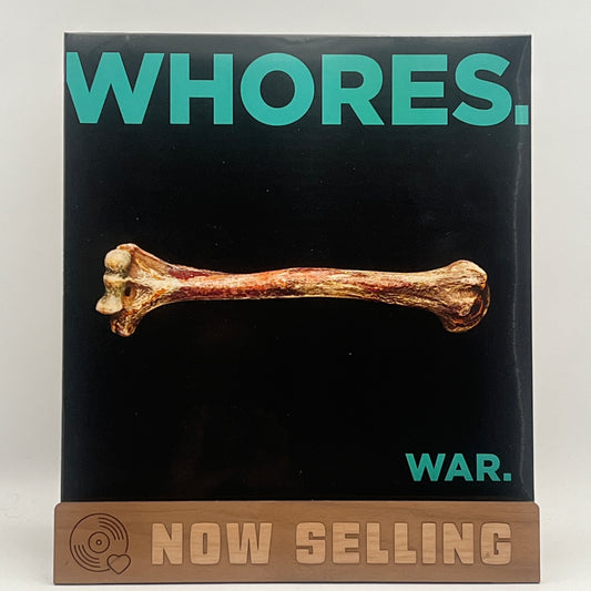 Whores. - War. Vinyl LP Repress Blue Green Galaxy SEALED