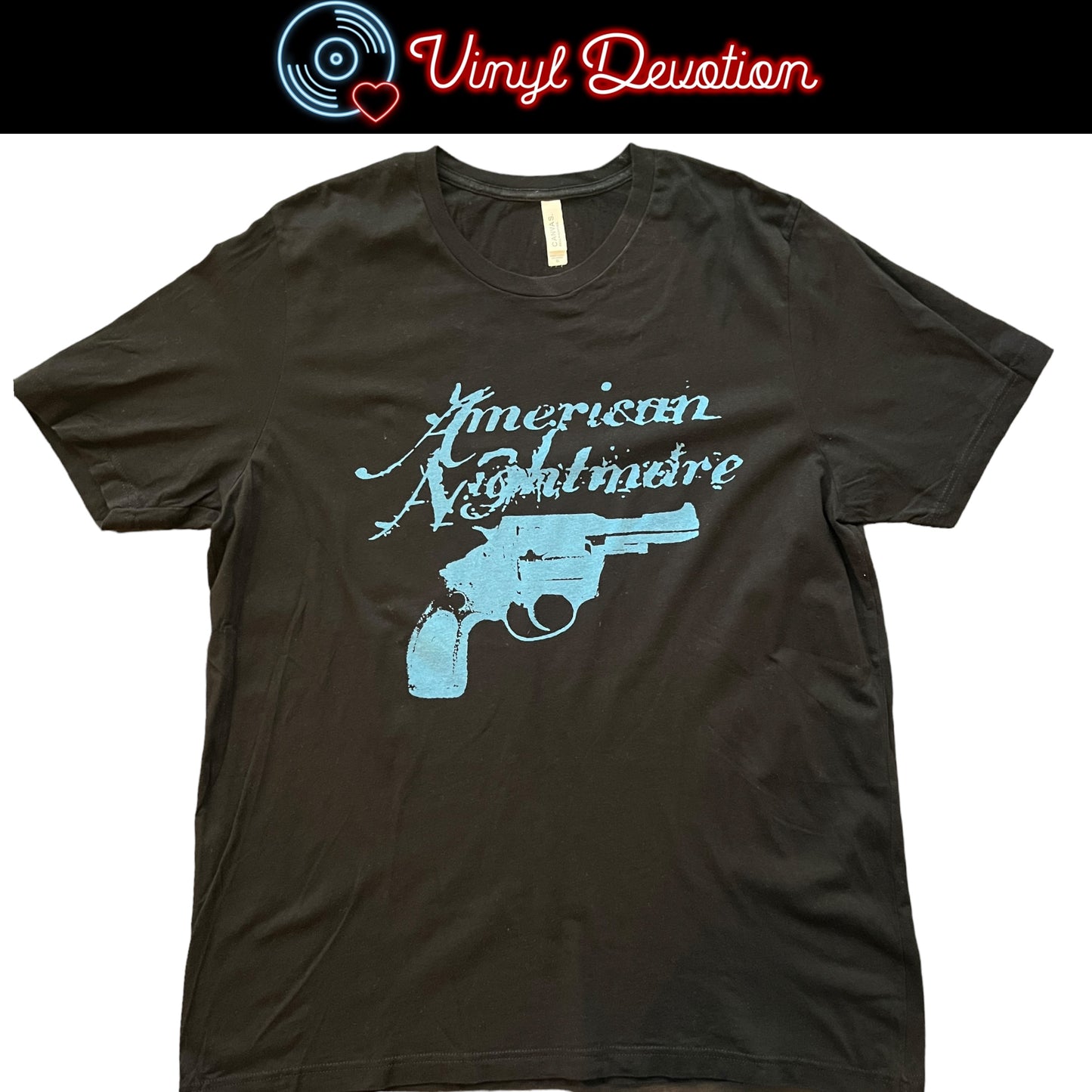 American Nightmare Band Gun T-Shirt Size XL