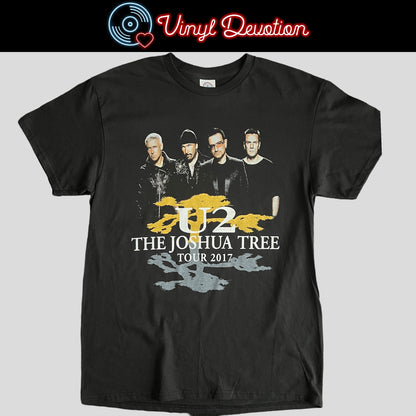 U2 - The Joshua Tree Tour 2017 Black T-Shirt Size Medium