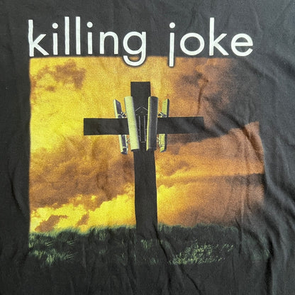 Killing Joke Band Absolute Dissent 2010 Tour T-Shirt XXL Cut Sleeves