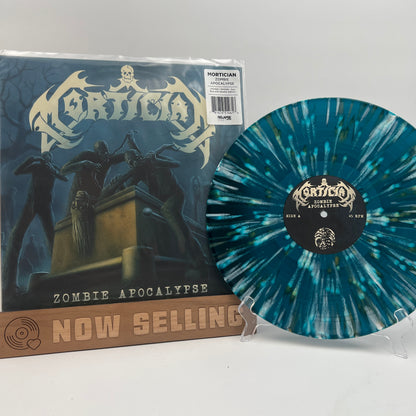 Mortician - Zombie Apocalypse Vinyl EP Sea Blue w/ Splatter