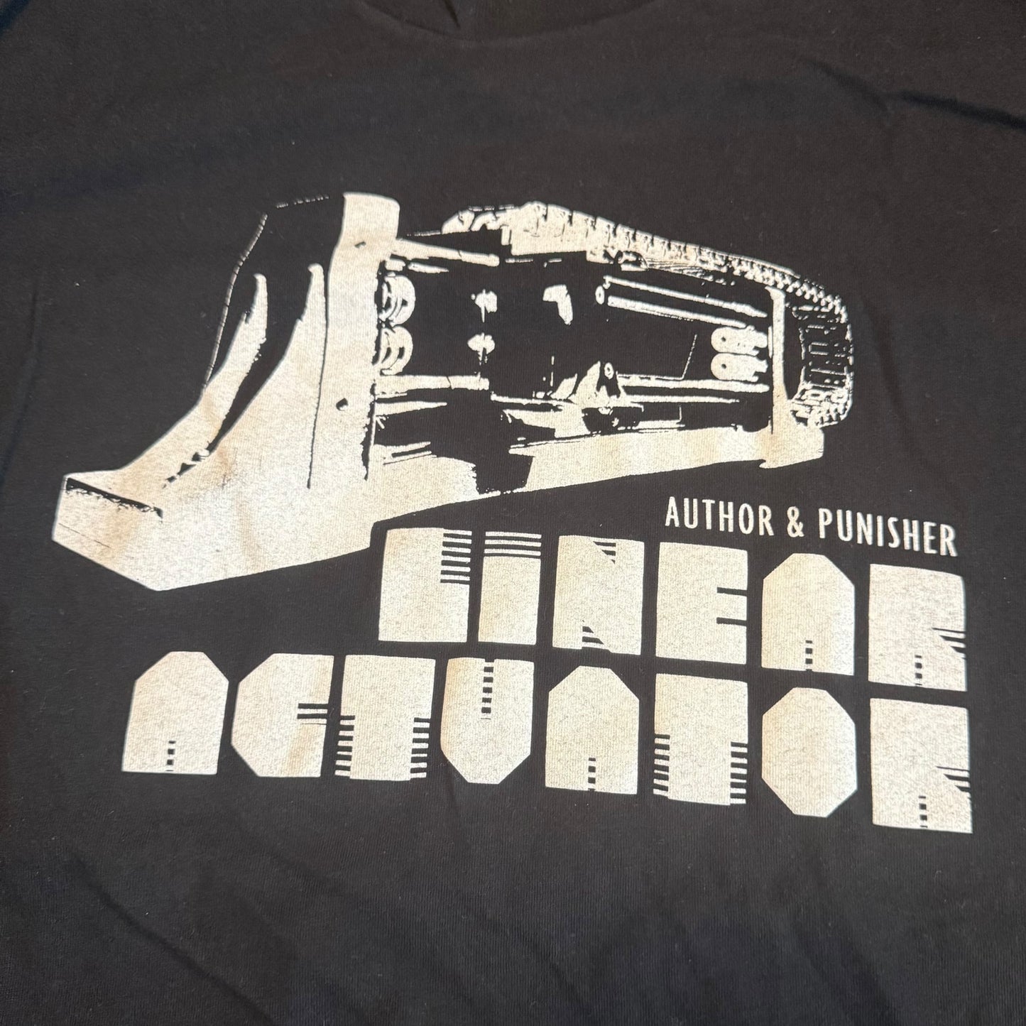 Author & Punisher Band Linear Actuator T-Shirt Size