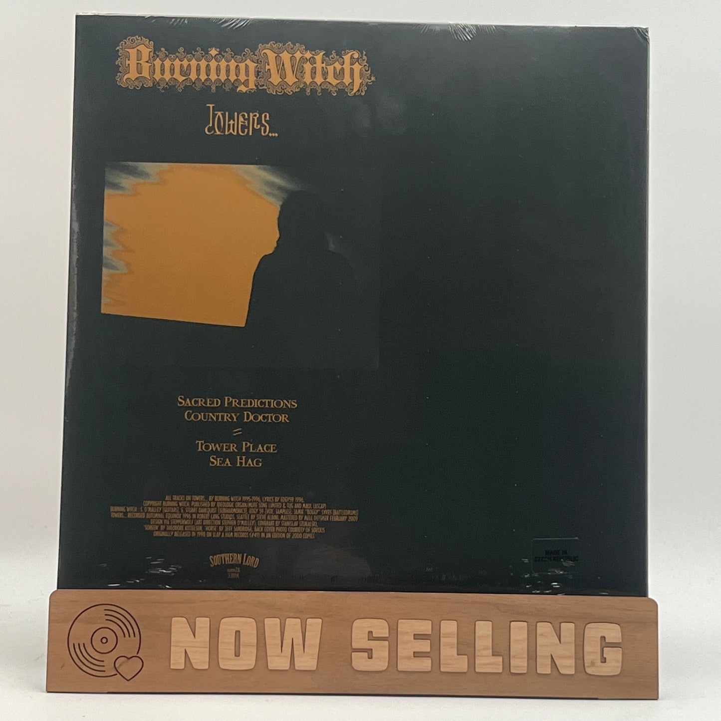 Burning Witch - Towers... Vinyl LP Reissue Red SEALED