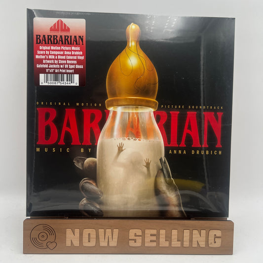 Barbarian Soundtrack Vinyl LP Mother's Milk & Blood Splatter SEALED Anna Drubich