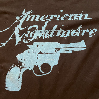 American Nightmare Band Gun T-Shirt Size XL