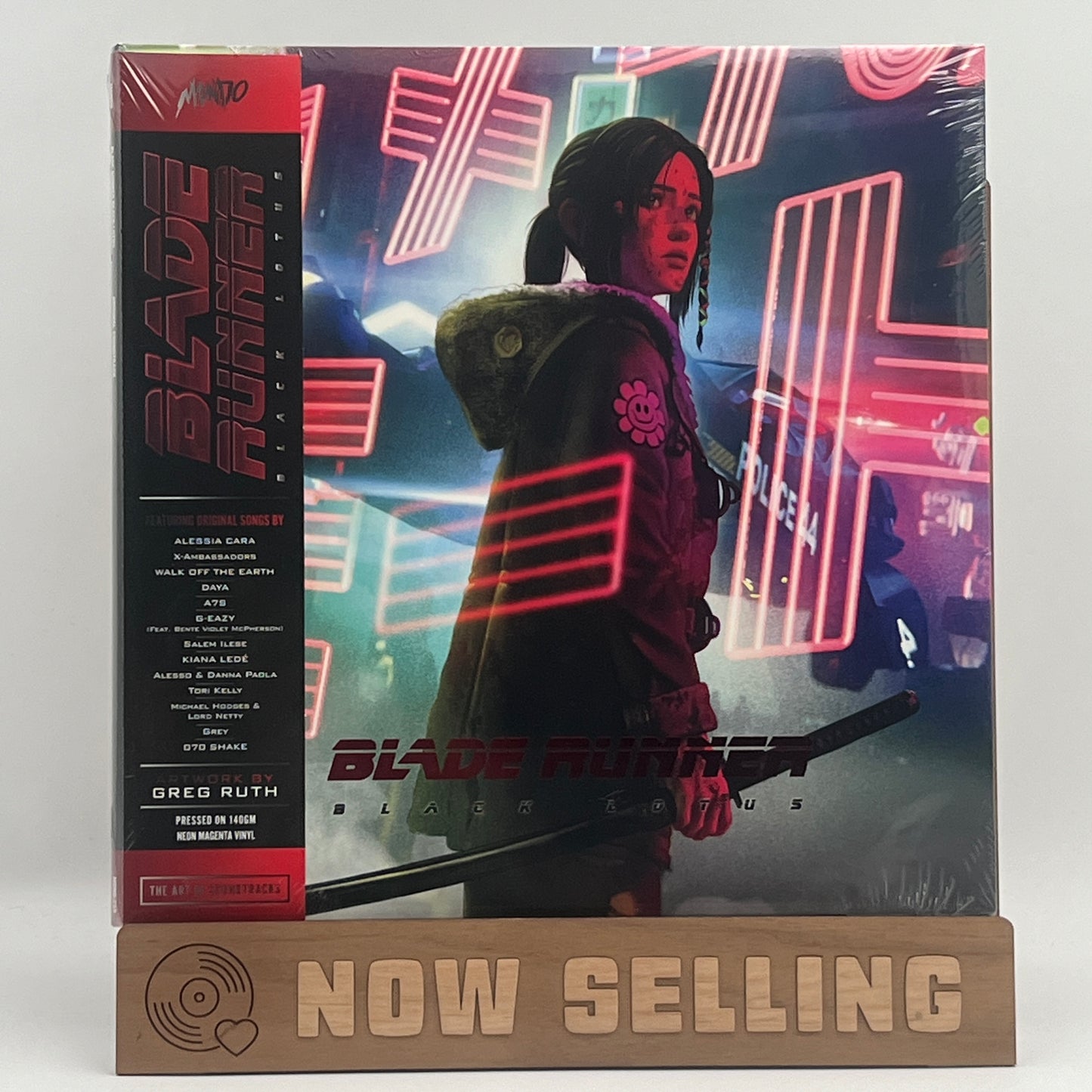 Blade Runner Black Lotus Soundtrack Vinyl LP Neon Magenta SEALED