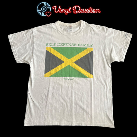 Self Defense Family Band Jamaica T-Shirt Size XL