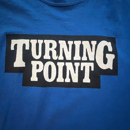 Turning Point Band Revelation Records Long Sleeve Blue T-Shirt Size XL