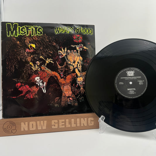 Misfits - Earth A.D. / Wolfsblood Vinyl LP 1984 Alt Cover Germany Osterstraße