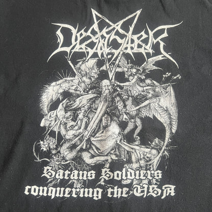 Desaster Band 2011 USA Tour T-Shirt Size L