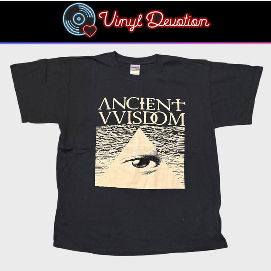 Ancient VVisdom Band Eye of Providence T-Shirt Size L