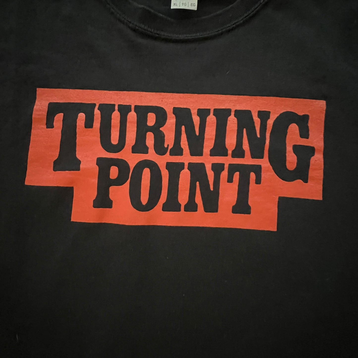 Turning Point Band Revelation Records Long Sleeve Black T-Shirt Size XL