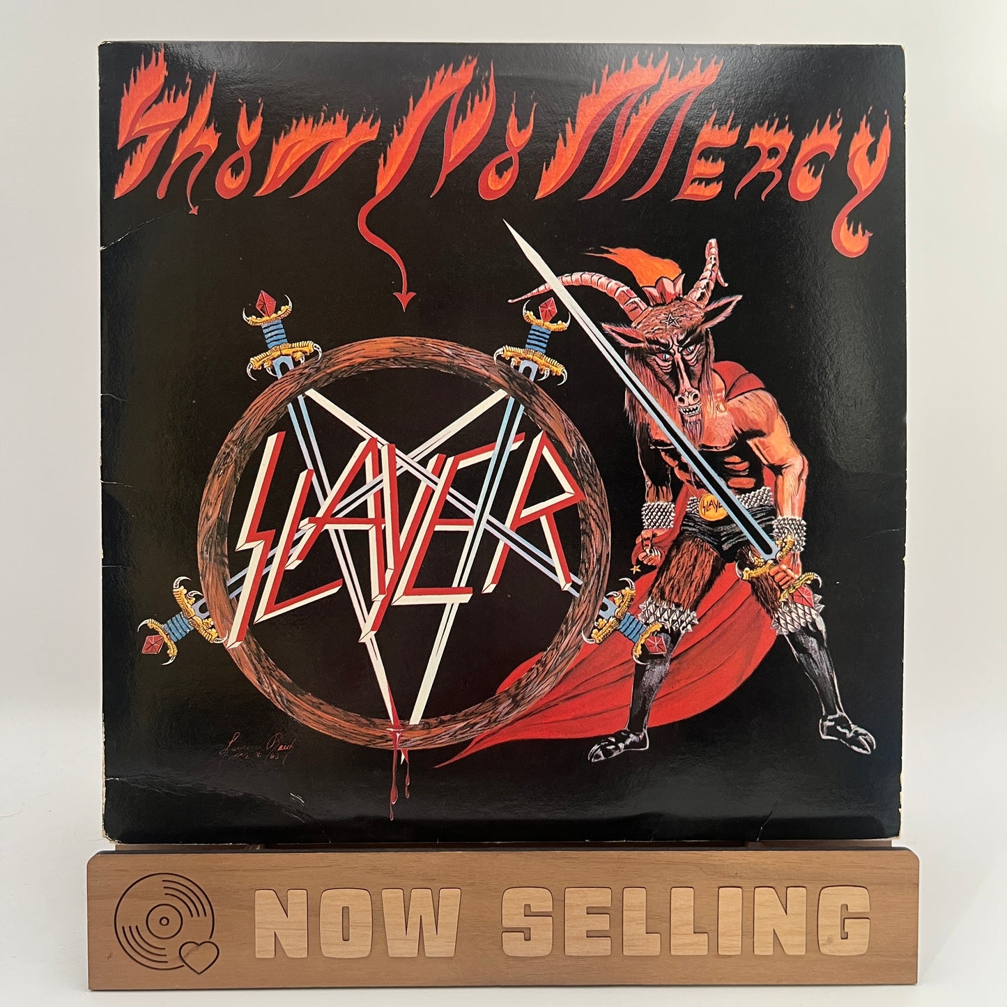 Slayer - Show No Mercy Vinyl LP 1987 Reissue