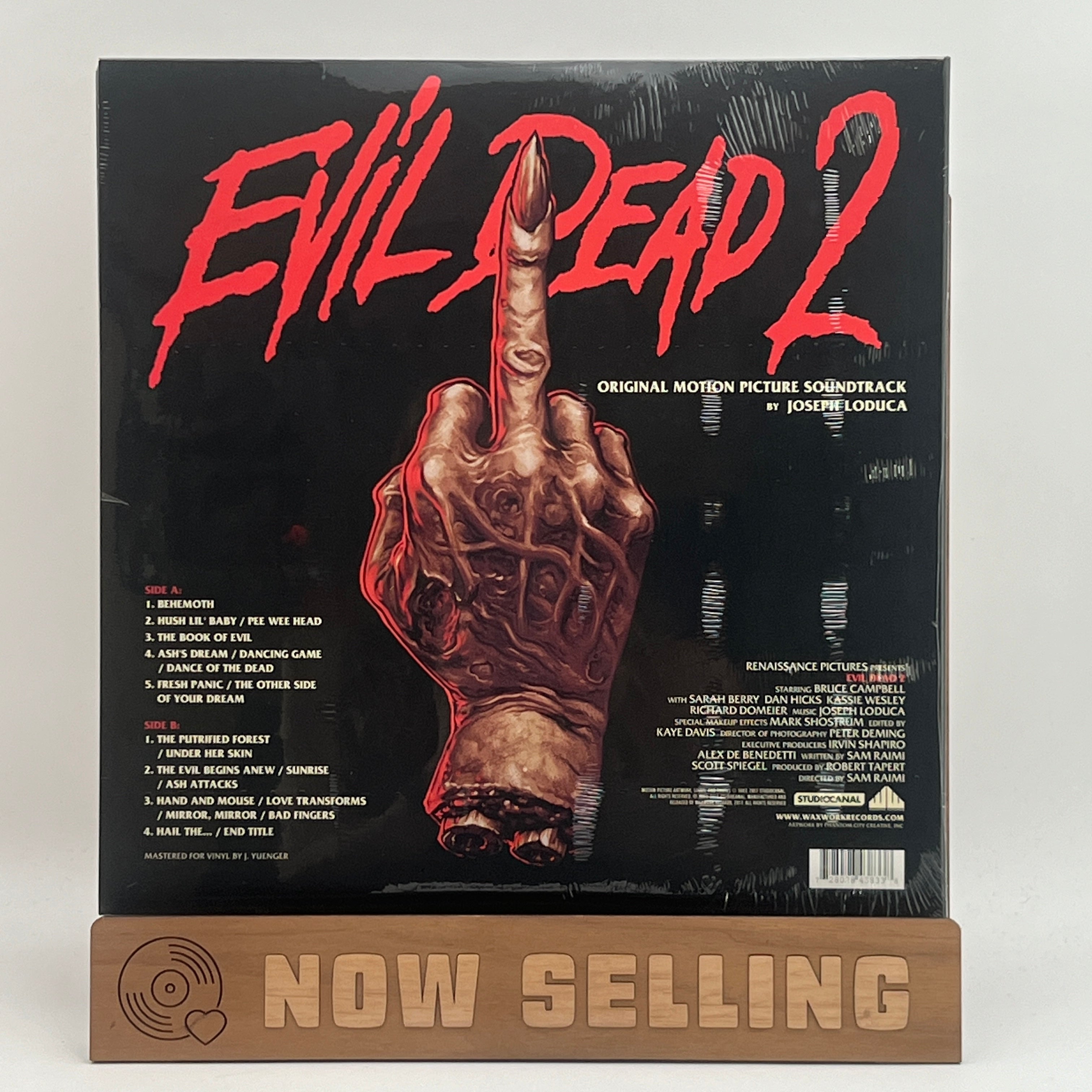 Evil Dead The selling Game Original Soundtrack Record (Sealed)