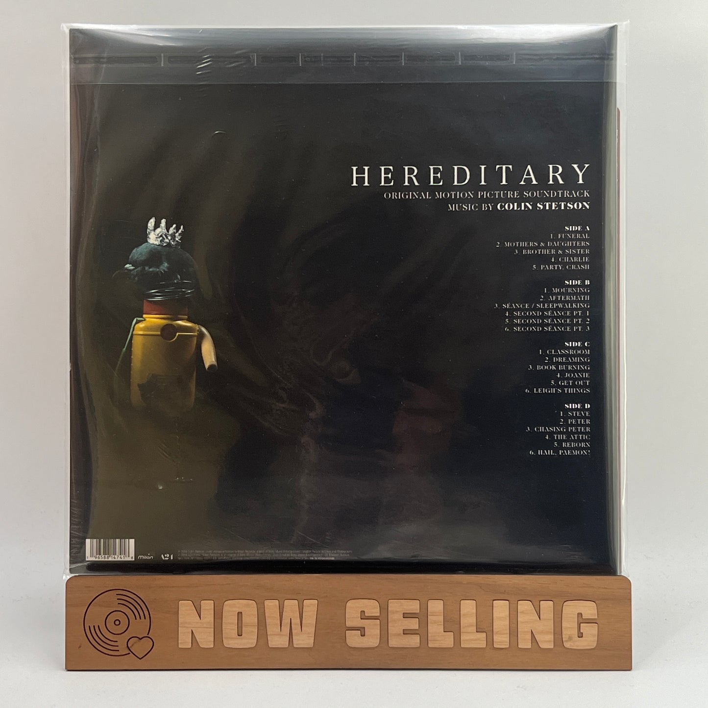 Hereditary Soundtrack Vinyl LP Reissue Gold SEALED Colin Stetson