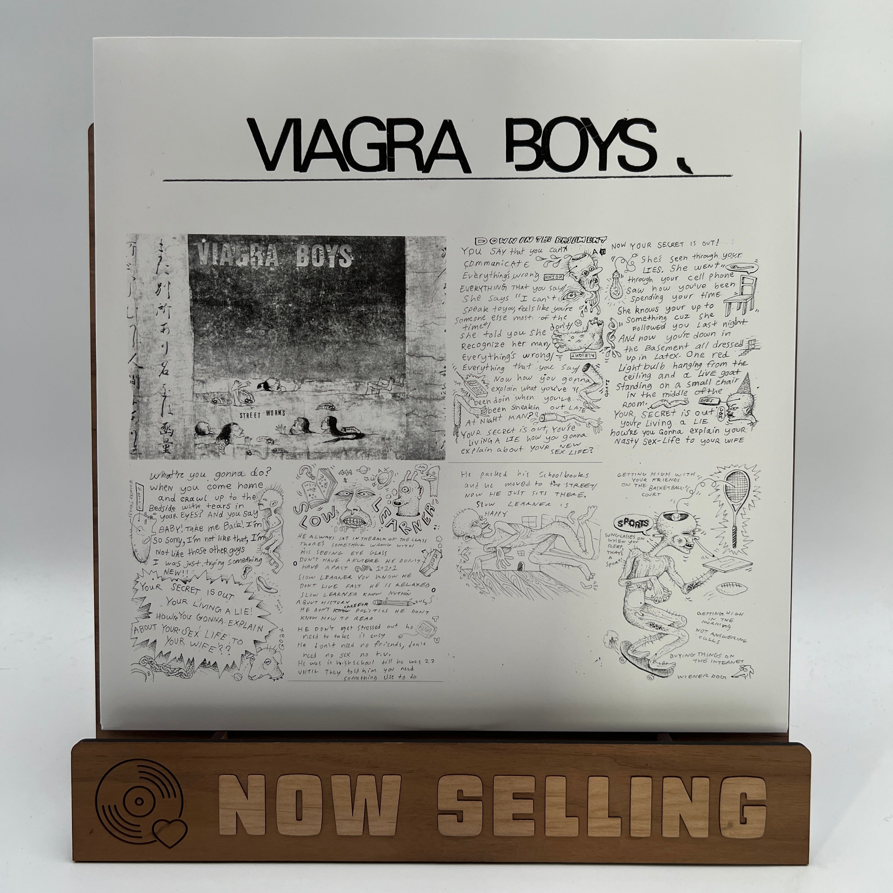 Viagra Boys - Street Worms Vinyl LP Clear Reissue – Vinyl Devotion