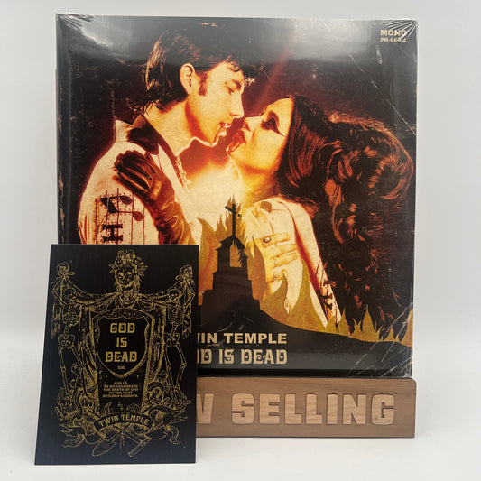 Twin Temple - God Is Dead Vinyl LP SEALED Original 1st Press Broken Glass w/ Funeral Card